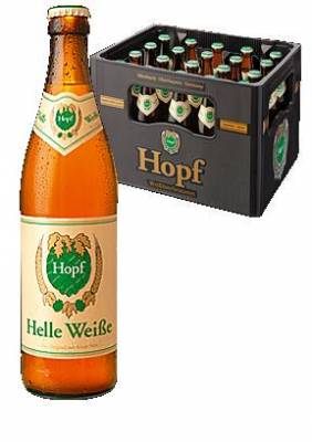 Hopf helle Weisse 20 x 0,5 Liter